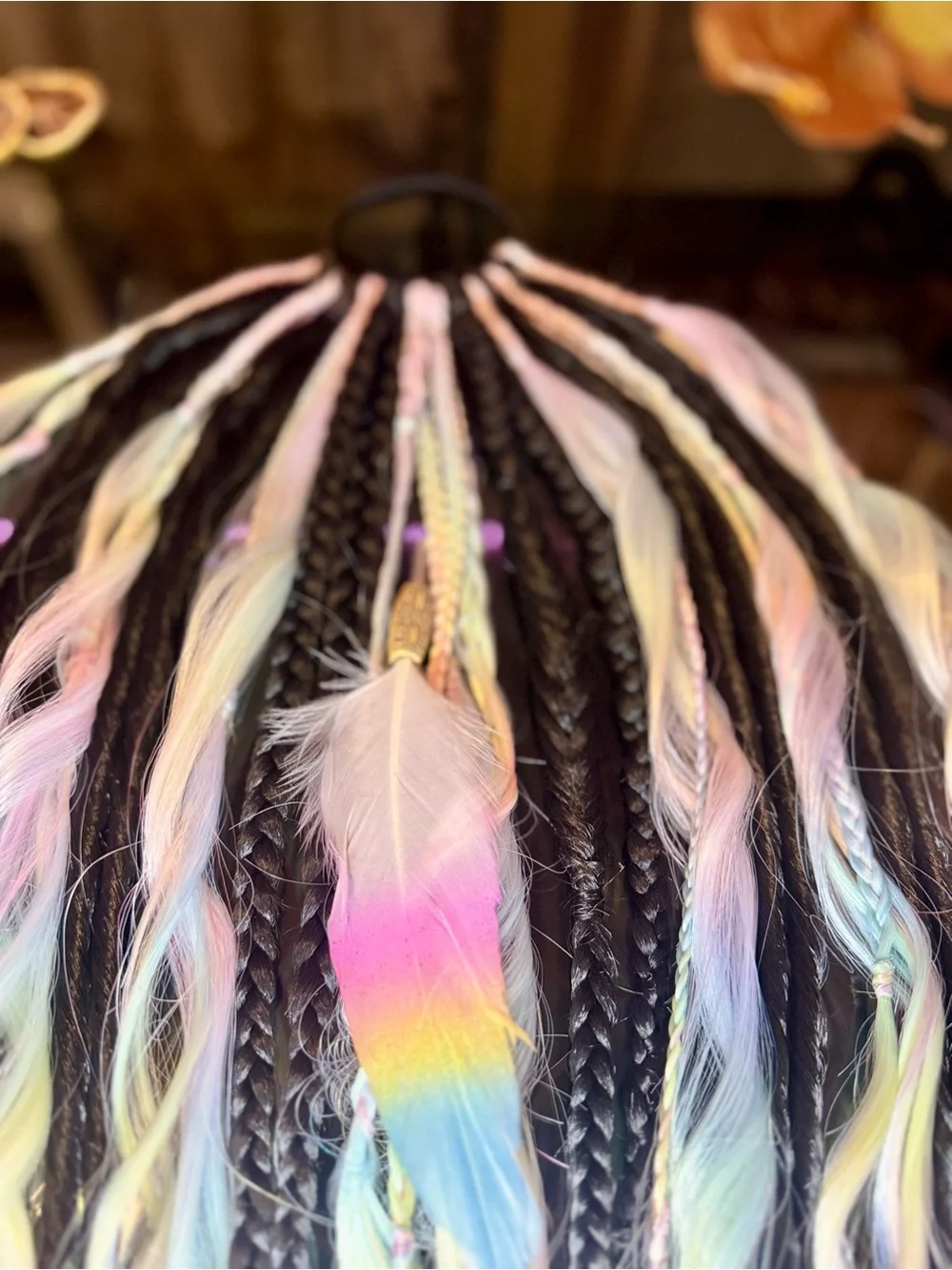 Handmade multi toned